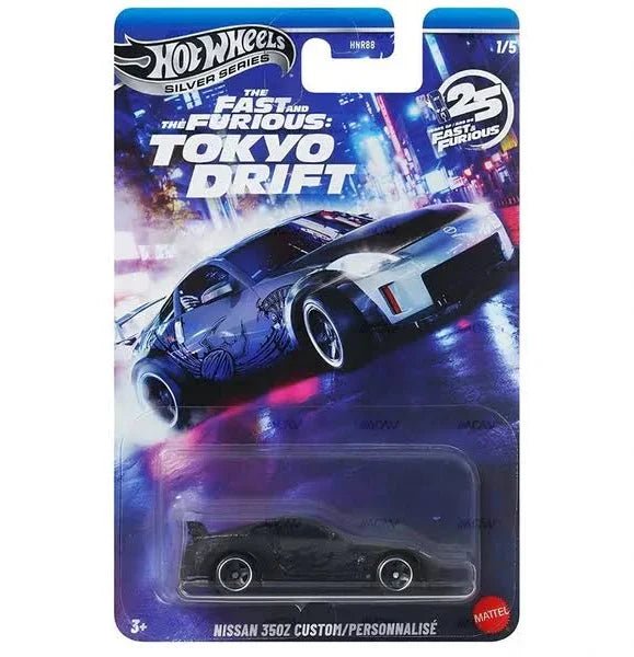 Hot Wheels - Fast & Furious Tokyo Drift Silver Series - Set Of 5 Cars - 2026 - Scale Theory India