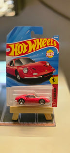 Hot Wheels - Mainline - Ferrari Dino 246 GTS - Without Blister Protection Pack - Strictly Resale Supply - Scale-theory India