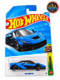 Hot Wheels - Mainline - McLaren W1 ( Blue)- Without Blister Protection Pack - Strictly Resale Supply - Scale-theory India