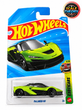 Hot Wheels - Mainline - McLaren W1 ( Green )- Without Blister Protection Pack - Strictly Resale Supply - Scale-theory India