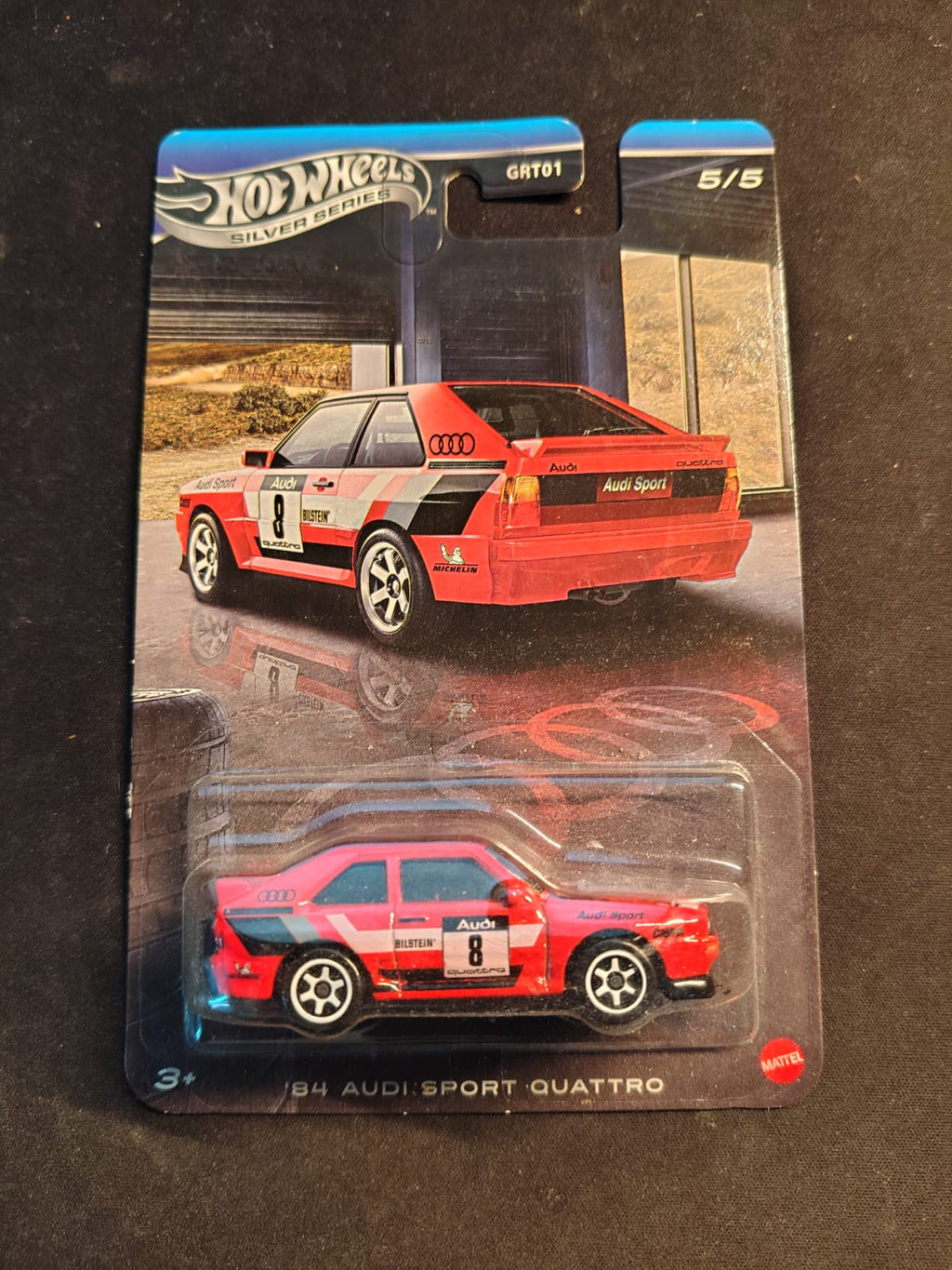 Hot Wheels - Silver Series - 84 Audi Sport Quattro – CHASE - Strictly Resale Supply - Scale-theory India