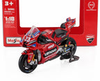Maisto - 1/18 - Ducati - Desmosedici GP24 Team Lenovo N 23 MotoGP Season 2024 Enea Bastianini - Red - Scale Theory India