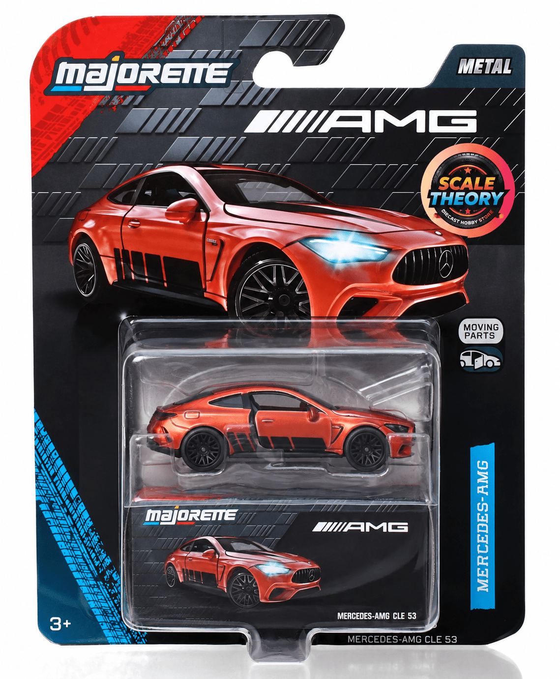 Majorette - Premiums -Mercedes AMG CLE53 - Mercedes AMG Licensed - Moving Parts - Scale-theory India