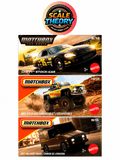 Matchbox – The Movie & Mainline Collection – Chevy Stock-Car, MBX Field Car Convertible & UPS Delivery Truck - Scale-theory India