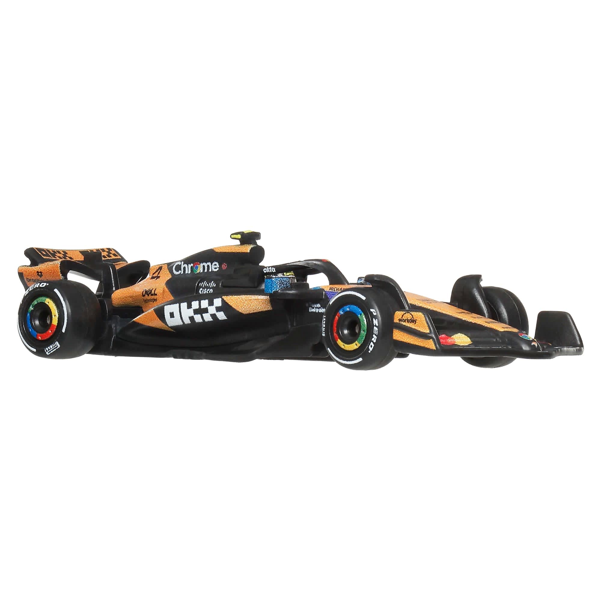 McLaren Racing 4 Lando Norris * Hot Wheels Formula 1 - 2025 Series - Scale Theory India