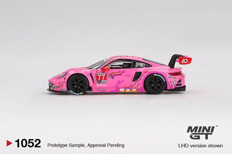 MiniGT - Porsche 911 GT3 R 77 AO Racing 2024 IMSA Road America - Roxy - Scale Theory India