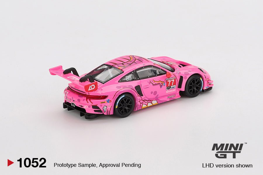 MiniGT - Porsche 911 GT3 R 77 AO Racing 2024 IMSA Road America - Roxy - Scale Theory India